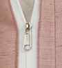Peach Polyester Striped 12X18 Inches Cushion Cover