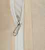 Cream Polyester Striped 12X18 Inches Cushion Cover