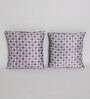 Multicolor Traditional Polyester 16 x 16 Inches Cushion Covers (Pack of 2)