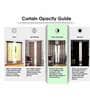 Beige Polyester Traditional 7 Ft Light Filtering Eyelet 1 Curtain