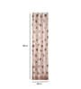 Beige Polyester Traditional 9 Ft Light Filtering Eyelet 1 Curtain