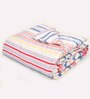 Multicolor Polyster Stripes 150 GSM Double Bed Comforter