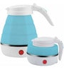 Multicolor Portable Electric Kettle 500ml (Blue, Grey & Peach Assorted)