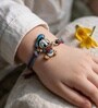 Multicolor Premium Kids Donald Duck Handmade Rakhi With Anchor Non-Bleeding Cotton Thread