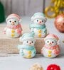 Multicolor Resin Christmas Showpieces (Set of 4)