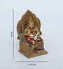 Multicolor Resin God Kuber Idol