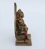 Multicolor Resin Goddess Lakshmi Idol