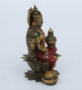 Multicolor Resin Goddess Lakshmi Idol