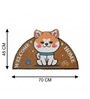 Multicolor Rubber Coir 27X17 Inches Anti-Skid Door Mat