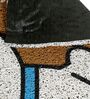 Multicolor Rubber Coir 27X17 Inches Anti-Skid Door Mat