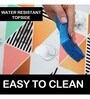 Magic Triangle (18x12) Multicolor Rubber (Set of 6) Placemat