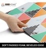 Magic Triangle (18x12) Multicolor Rubber (Set of 6) Placemat