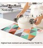 Magic Triangle (18x12) Multicolor Rubber (Set of 7) Table Linen Set