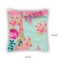 Multicolor Satin Abstract 16x16 inches Cushion Covers (Pack of 2)
