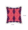 Multicolor Satin Ethnic motif 16x16 inches Cushion Covers (Pack of 2)
