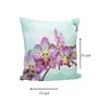 Multicolor Satin Floral 16x16 inches Cushion Covers (Pack of 2)