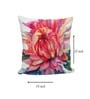 Multicolor Satin Floral 16x16 inches Cushion Covers (Pack of 2)