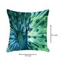 Multicolor Satin Floral 16x16 inches Cushion Covers (Pack of 5)