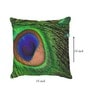 Multicolor Satin Floral 16x16 inches Cushion Covers (Pack of 5)