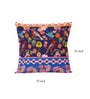 Multicolor Satin Floral 16x16 inches Cushion Covers (Pack of 5)