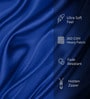 Multicolor Satin Solid 40x40 inches Cushion Covers Set of 5