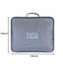 Multicolor Self Stripe King Size Bedspread With Pillow Cover
