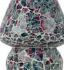 Tokyo Multicolour Glass Shade Table Lamp With Glass Base