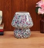 Tokyo Multicolour Glass Shade Table Lamp With Glass Base