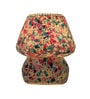 Tokyo Multicolour Glass Shade Table Lamp With Glass Base