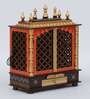 Sheesham Wood & MDF Floor Rested Mandir With Door