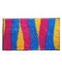 Multicolor Geometric Polyester 22x15 Inches AntiSkid 1 Door Mat