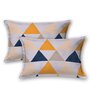 Multicolor Solid 150 TC Cotton Double Bedsheet With 2 Pillow Covers  Collection