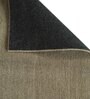 Multicolor Solid Polyester 5 ft x 7 ft Machine Made Carpet