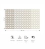 Multicolor Solid PVC 27x15 Inches Antiskid Shower Bath Mat