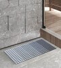 Multicolor Solid PVC 34x15 Inches Antiskid Shower Bath Mat