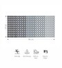 Multicolor Solid PVC 34x15 Inches Antiskid Shower Bath Mat