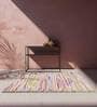 Multicolor Stripe Wool 9 X 12 ft Flat Weave Dhurrie