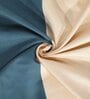 Multicolor Stripes 300 TC Cotton Blend Double King Sized Bedsheet With 2 Pillow Covers