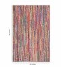 Multicolor Stripes Jute 5 ft x 7 ft Hand Woven Carpet