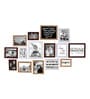 Memories Set Of 15 Multicolor Synthetic Wood Collage Photo Frames