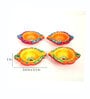 Multicolor Terracotta Diyas- Set of 4