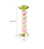 Multicolor Torrian Crystal Candle Holder