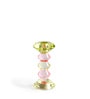 Multicolor Torrian Crystal Candle Holder