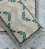 Green Traditional 180 TC 100% Cotton King Size Bedsheet With 2 Pillow Covers