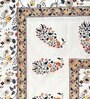 Mustard Traditional 180 TC 100% Cotton King Size Bedsheet With 2 Pillow Covers