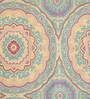 Multicolor Traditional Cotton Mandala Art Print 3 ft x 6 ft Hand Woven Dhurries