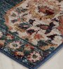 Multicolor Traditional Polypropylene 3 ft x 5 ft Machine Made Carpet