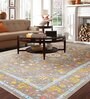 Multicolor Traditional Polypropylene 4 ft x 6 ft Machine Made Carpet