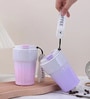 Multicolor Travel Coffee Tumbler with Lid & Strap (Assorted Color)