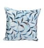 Blue Velvet Floral 16x16 inches Cushion Covers (Pack of 2)